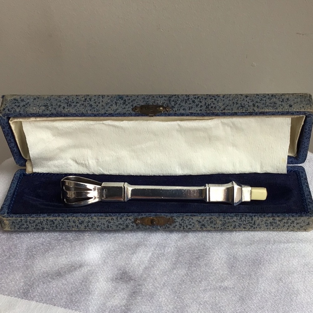 Antique Tongs Sugar Olives Ice Silver Plated France Mechanical Francois Frionnet